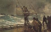 Winslow Homer Das Notsignal Spain oil painting artist